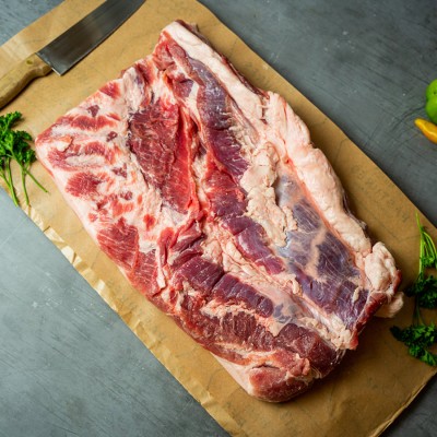 Свинина ребрышки мясные 900 г - купить в Большом Татарском Караево