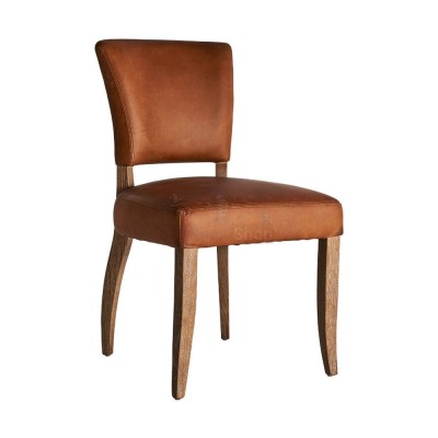 Обеденный стул с кожаной обивкой - купить в Большом Татарском Караево